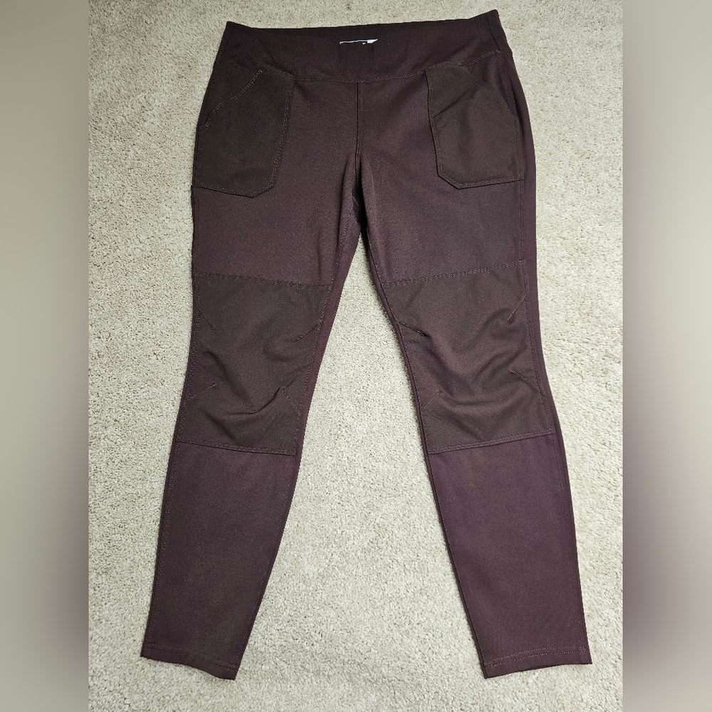 Carhartt 102482 Force Fitted Utility Leggings Midweight Women's XL Blackberry - Picture 2 of 8